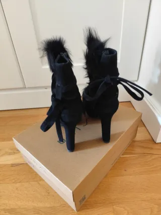 Botines Unisa pelo negro