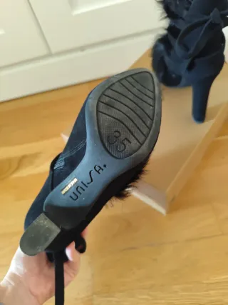 Botines Unisa pelo negro