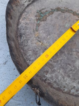 Piatto antico in rame