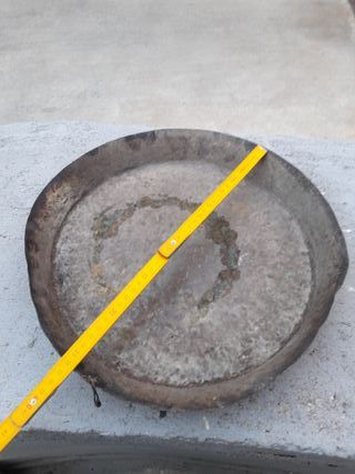 Piatto antico in rame