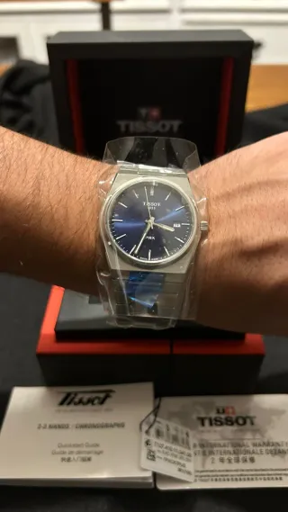 Reloj Tissot PRX Azul 40 mm.