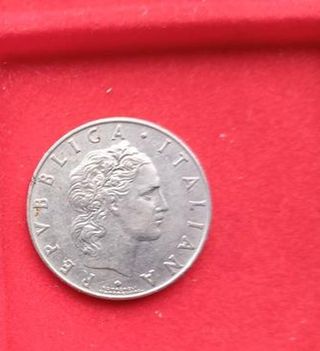 50 Lire 1958 Rara Repubblica Italiana