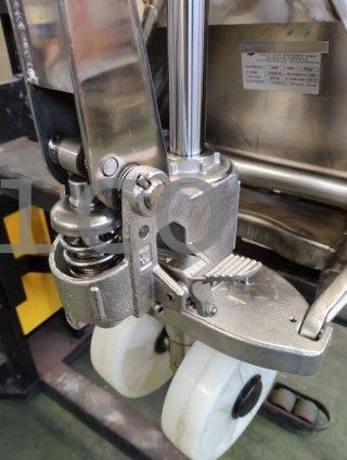 Transpaleta Acero Inoxidable Hidráulica 2000 Kg - 1150x540 mm