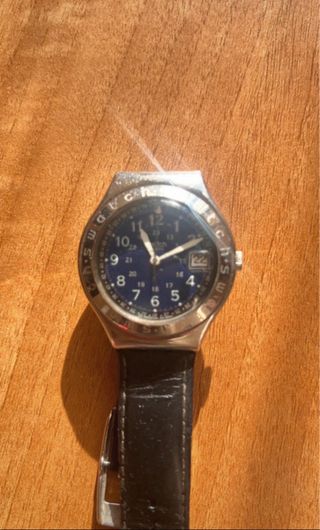 Orologio Swatch originale blu non funzionante