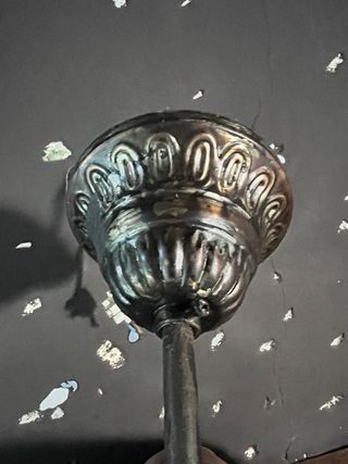 2 Lampade Tiffany in Vetro Multicolore