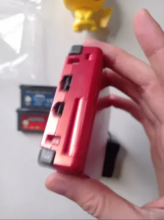 Nintendo Game Boy Advance SP Roja con dos juegos