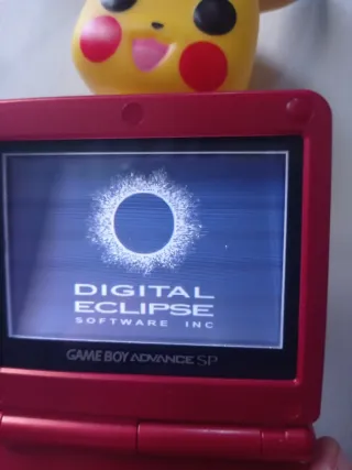 Nintendo Game Boy Advance SP Roja con dos juegos