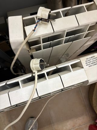 Radiador Eléctrico Siemens Blanco Calor azul