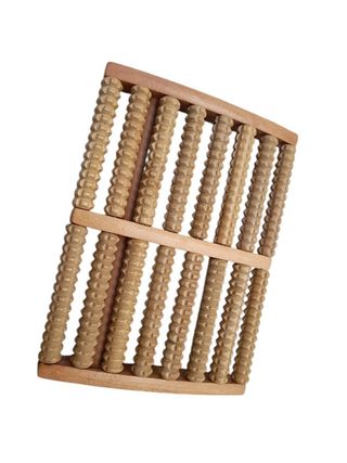 Massaggiatore Piedi Legno Rullo