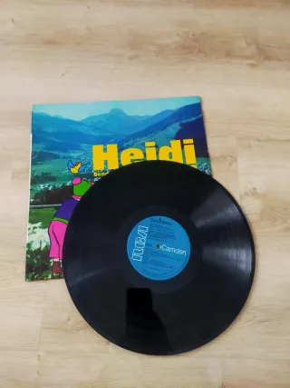 2 Vinilos Heidi Música Infantil