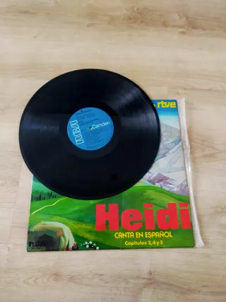 2 Vinilos Heidi Música Infantil