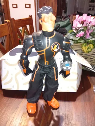 Action Man Tuta Nera Arancione