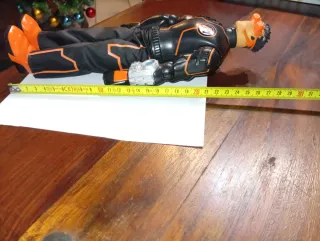 Action Man Tuta Nera Arancione