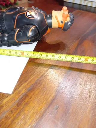 Action Man Tuta Nera Arancione