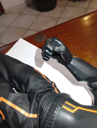 Action Man Tuta Nera Arancione