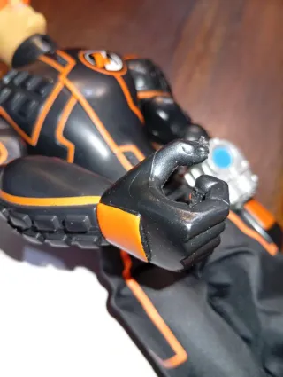 Action Man Tuta Nera Arancione