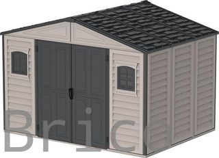 Caseta PVC Woodbridge Plus II 247x324x233 cm - Duramax