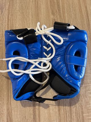 Casco Boxeo Winning Azul