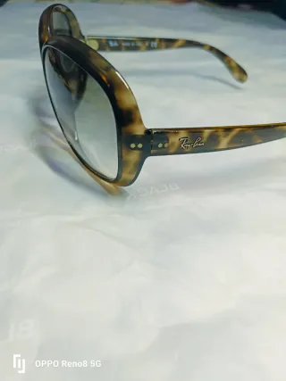 Occhiali da sole Ray-Ban marroni verdi