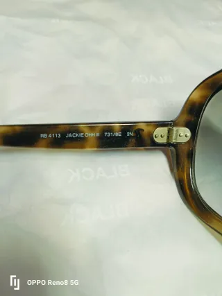 Occhiali da sole Ray-Ban marroni verdi