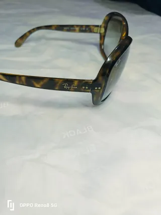 Occhiali da sole Ray-Ban marroni verdi