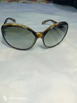 Occhiali da sole Ray-Ban marroni verdi