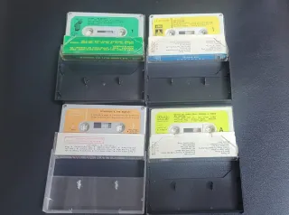 Cintas de casete The Beatles (4 unidades)