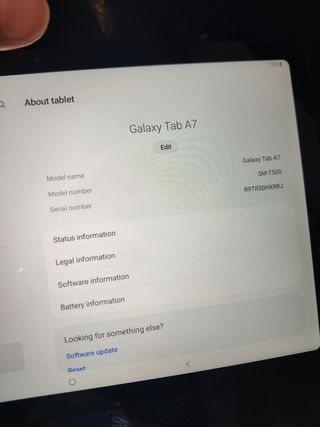 Samsung Galaxy Tab A7 3GB 32GB Negro