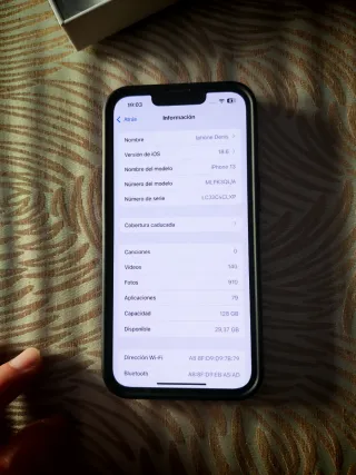 iPhone 13 de 128 GB
