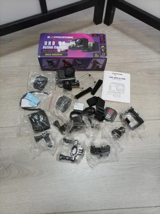 Cámara de Acción EXPROTREK 4K Táctil