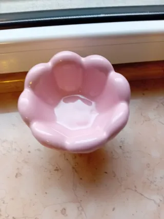 Ciotola cane gatto fiore rosau