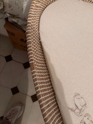 Cuco cambiador mimbre