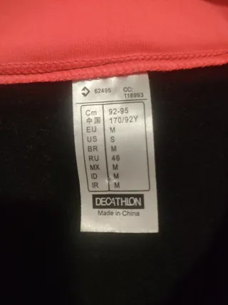 Chaqueta Ciclismo Mujer Negra y Rosa