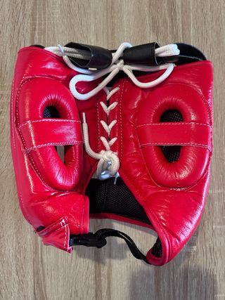 Casco Boxeo Winning Rojo