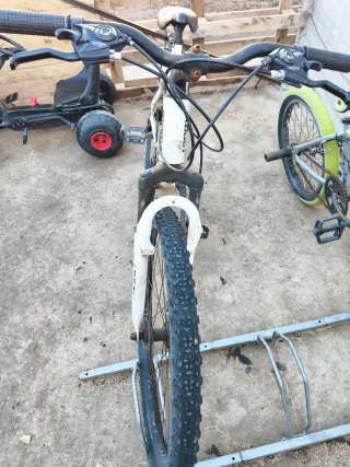 Bicicleta de Montaña Moma GTT 2.0 Blanca