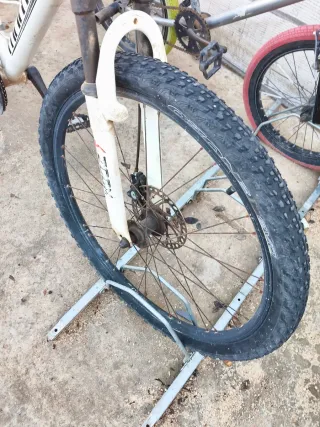 Bicicleta de Montaña Moma GTT 2.0 Blanca