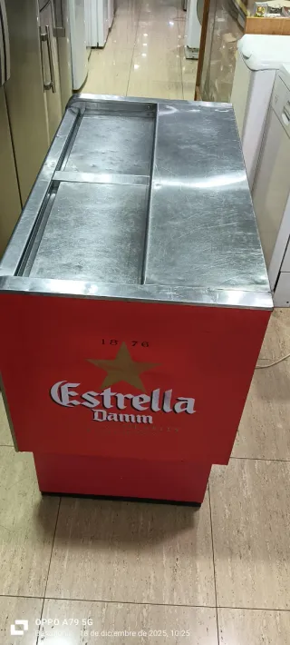 Nevera Botellero Estrella Damm 2 Puertas