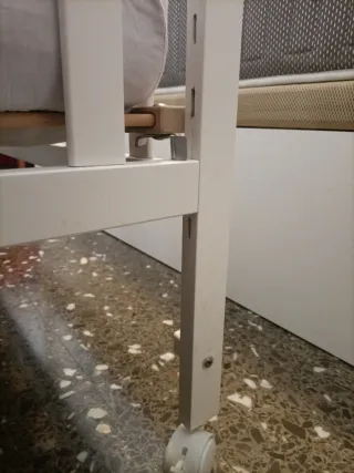 Cuna bebé blanca 0-3 años