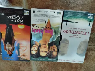 Lote Películas VHS 50 euros  ( las tachadas no me