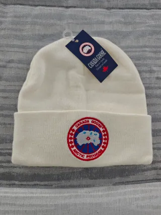 Gorro Canada Goose Blanco