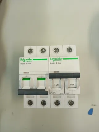 Magnetotérmicos Schneider 2P 63A