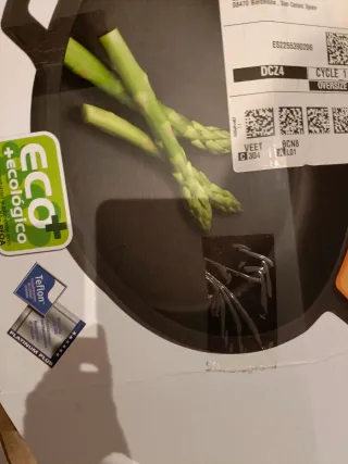 Cazuela Valira Negra y Plateada