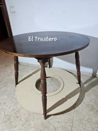 MESA CAMILLA CON TARIMA