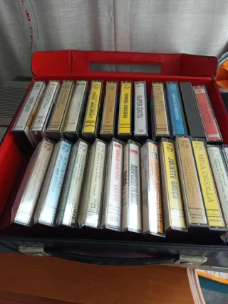Lote Cintas Cassette Clásicas y Pop