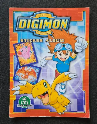 Album Figurine Digimon Digital Monsters