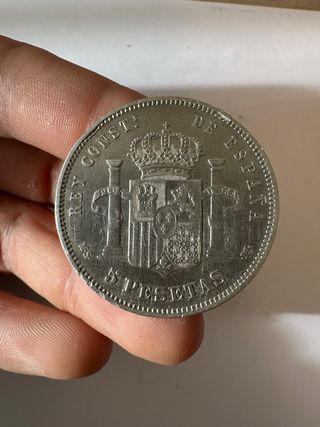 Monedas de Plata de Alfonso XII