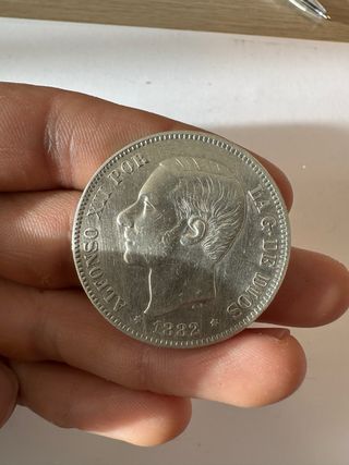 Monedas de Plata de Alfonso XII