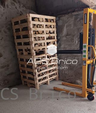 Transpaleta Apilador Elevador de Palets Manual 700 Kg - 1600 mm - 65341 - Mader