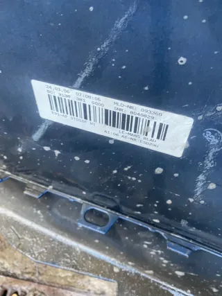 Paragolpes trasero BMW E91 M Tech