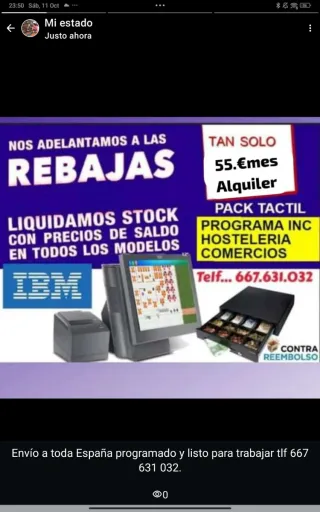 TPV Touch Professionale IBM